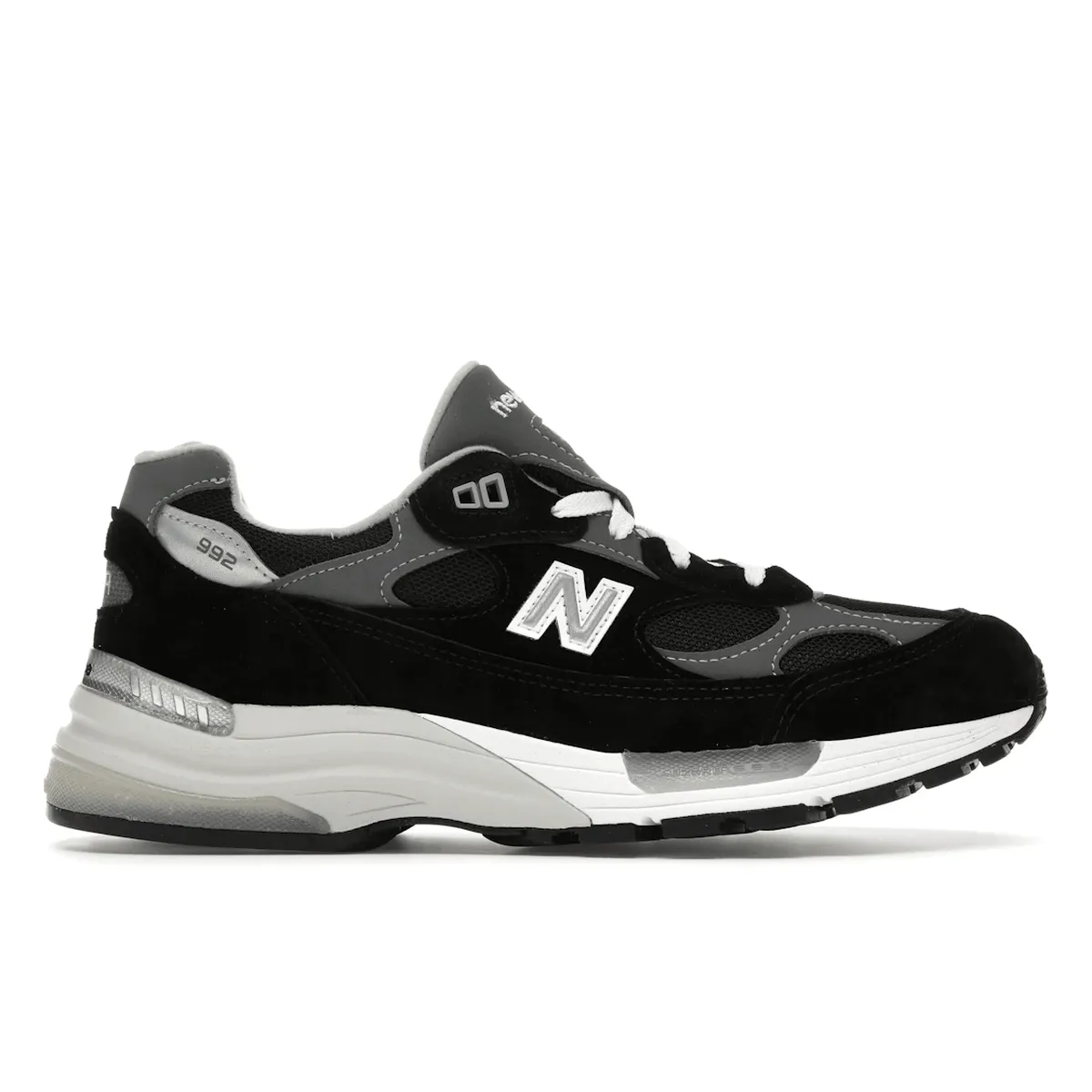 Unbeatable fit New Balance 992 Black Grey Suede