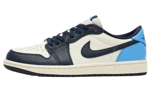AJ1 Low Obsidian UNC Running Performance Chill Vibe