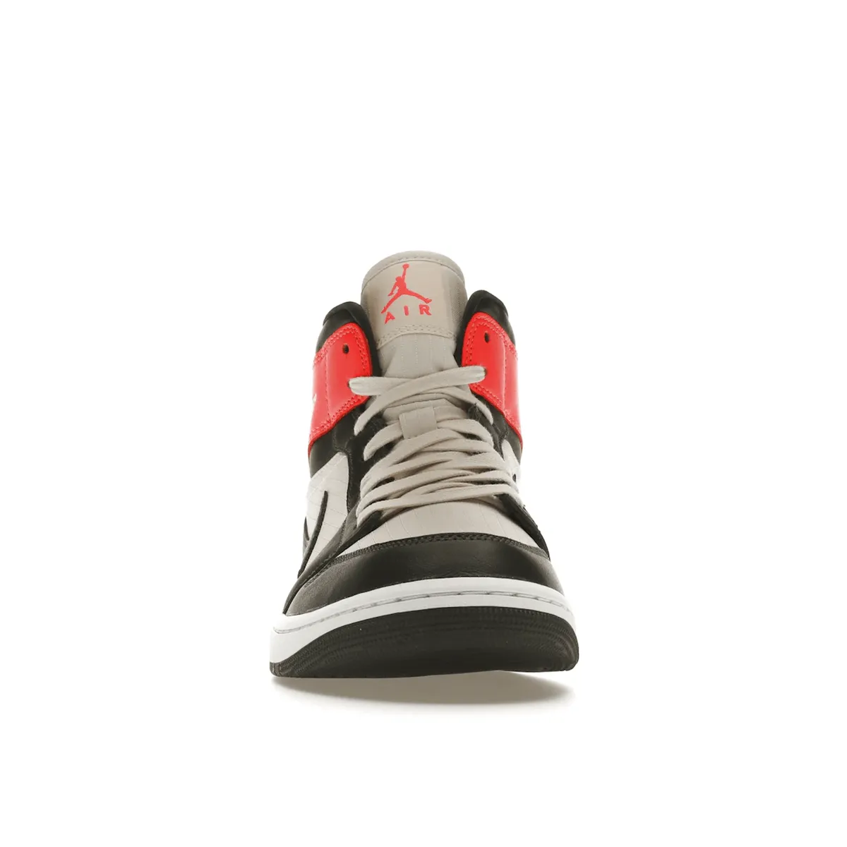 Unshakeable Support Air Jordan 1 Mid Newsprint Light Orewood Brown
