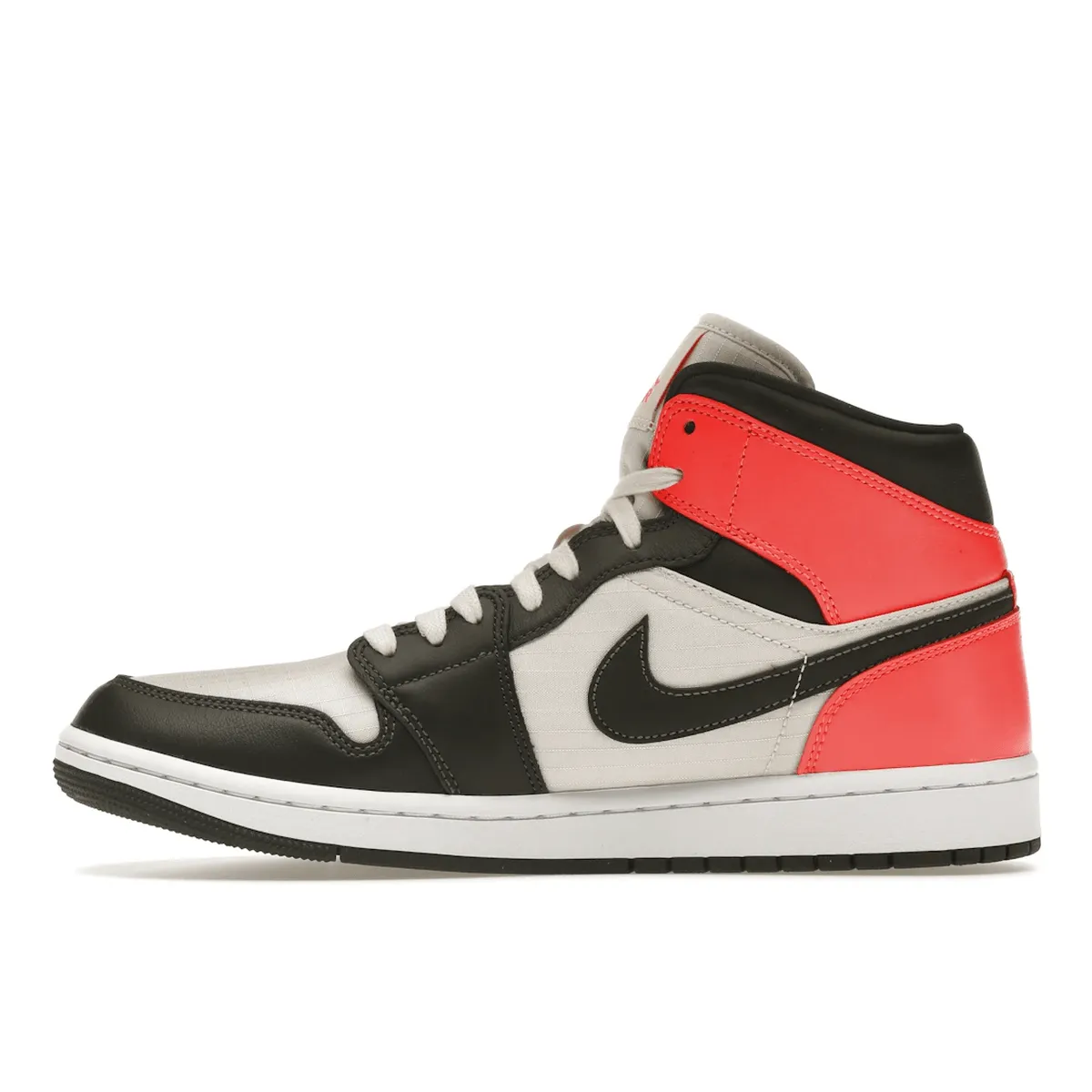 Unshakeable Support Air Jordan 1 Mid Newsprint Light Orewood Brown