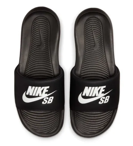 Upgraded look Nike SB Victori Slide - Black/White