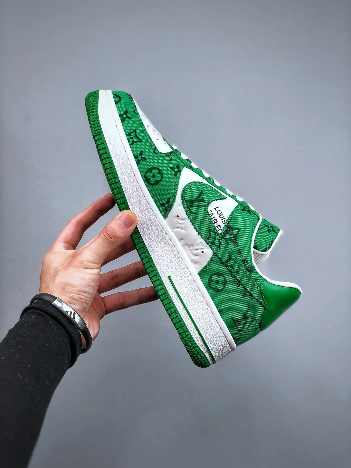 Urban Edge Max AF1 x OW by Virgil - Green Customs