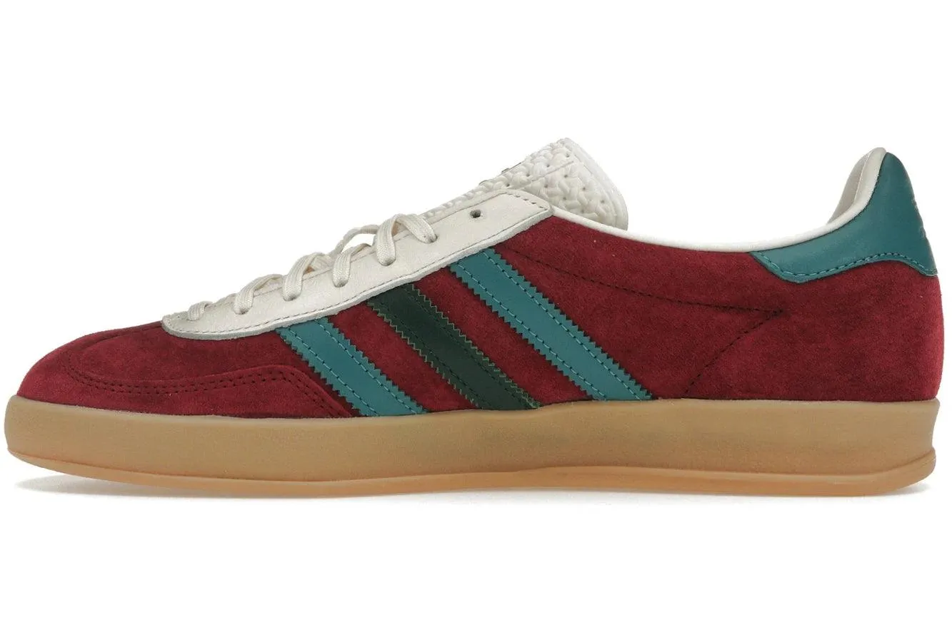 Urban Step Move Adidas Gazelle Indoor Collegiate Burgundy Arctic Fuchsia