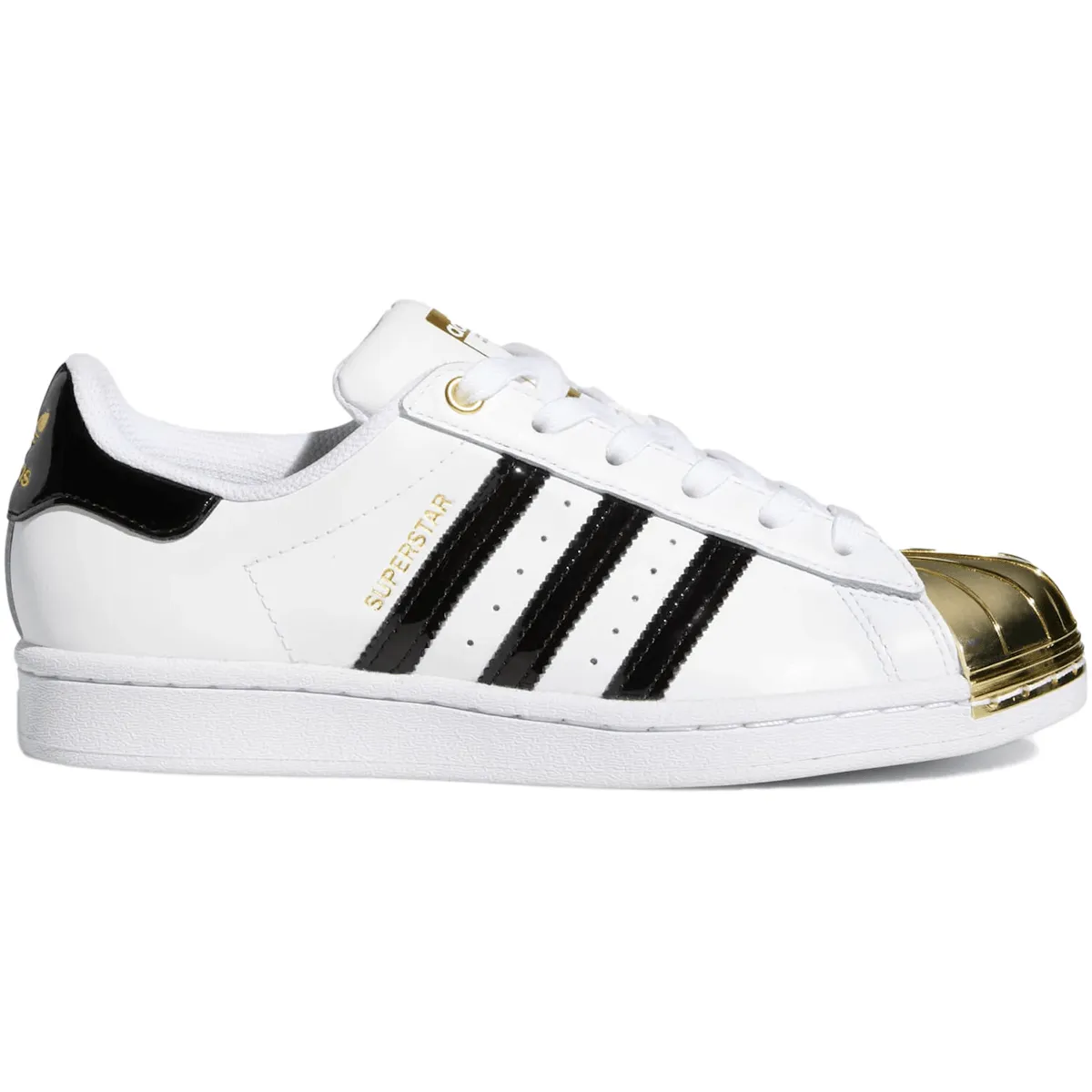 Urban Turn Adidas Superstar Cloud White Gold Metallic