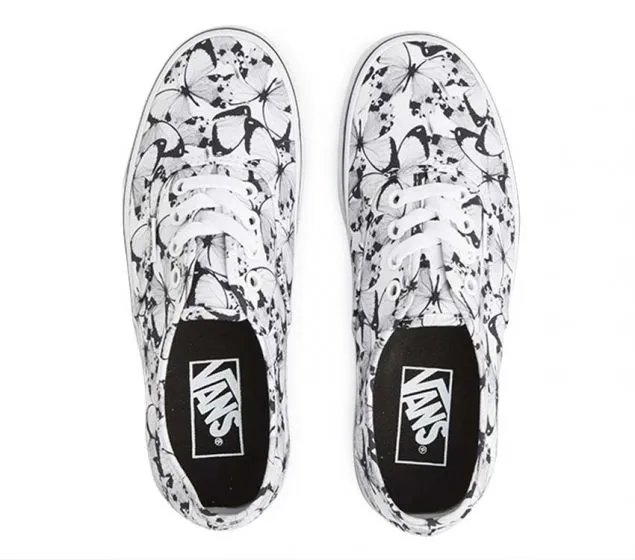 VANS | AUTHENTIC (BUTTERFLY) TRUE | WHITE / BLACK Ankle-Lock