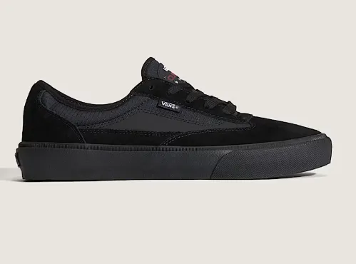 Elite Design Upgraded piece Vans Skate Curren Caples Shoe - Black/Black