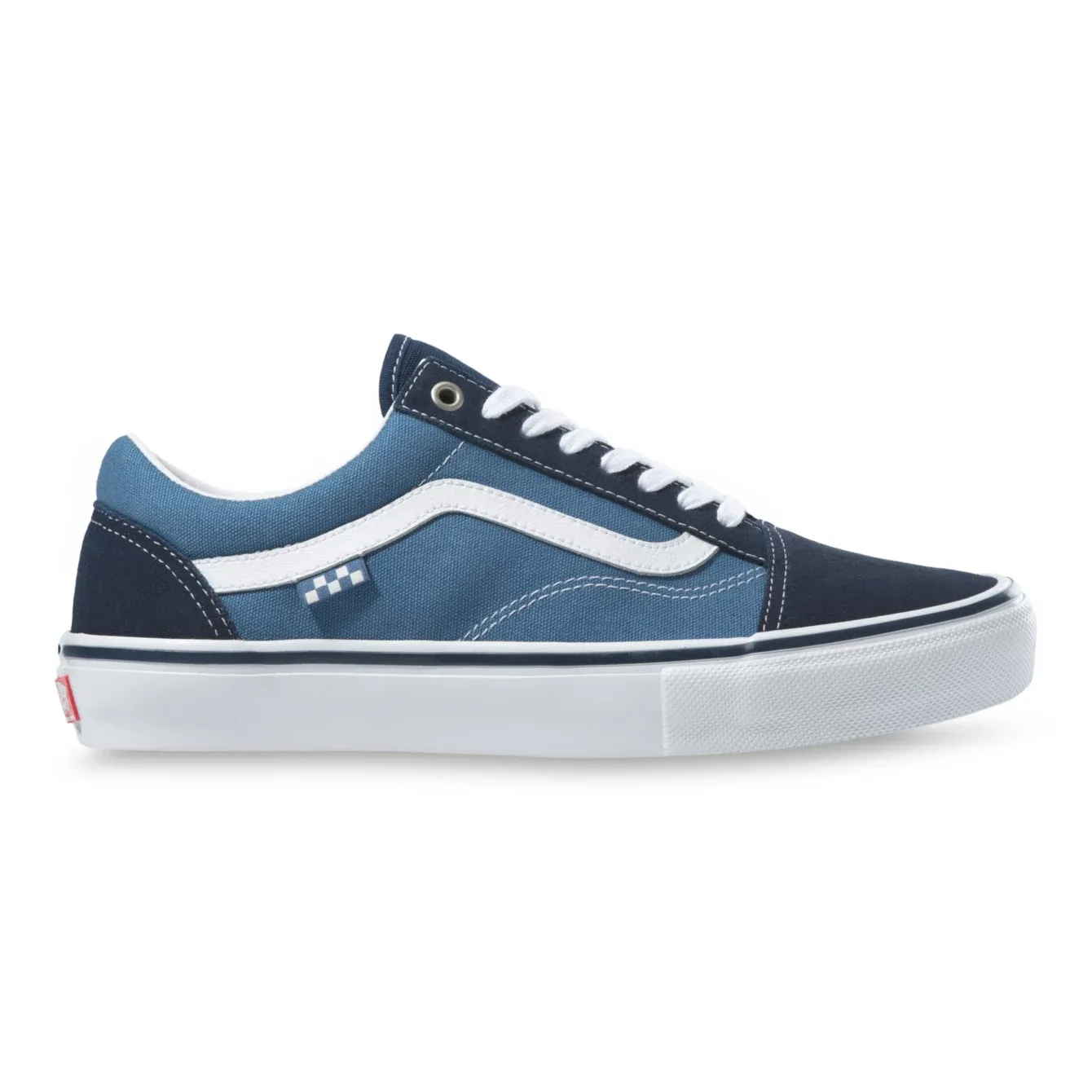 Vans Skate Old Skool Shoe - Navy/White Fast Fit