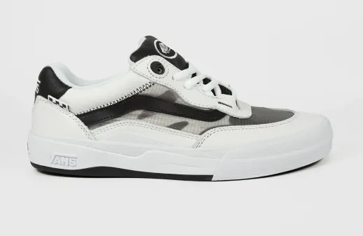 Vans Wayvee Leather Shoe - True White/Black Enhanced comfort