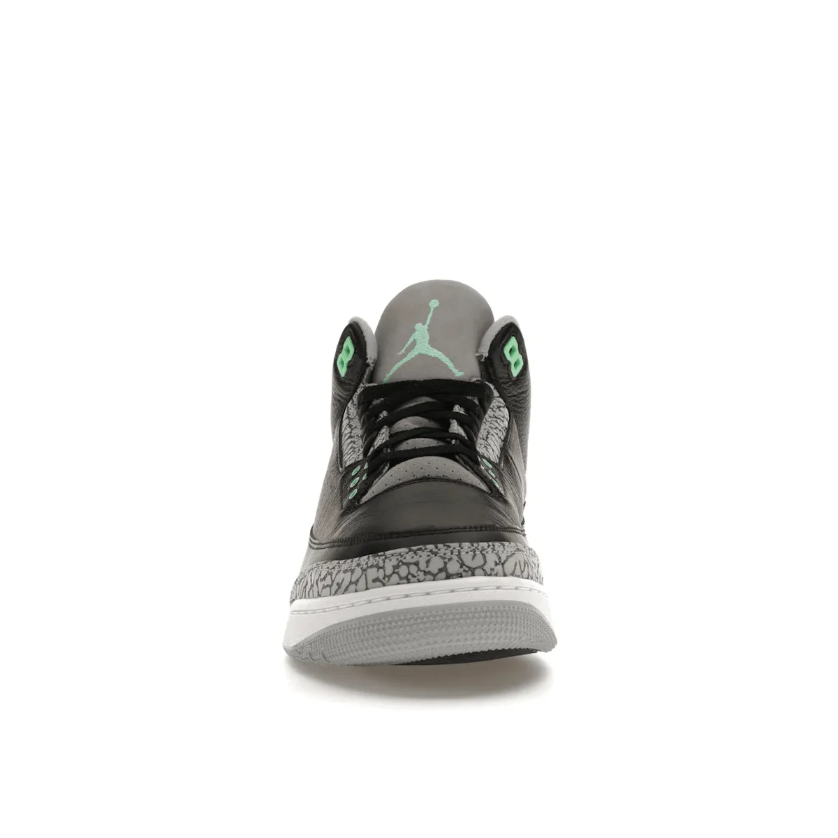 Velcro Closure Air Jordan 3 Retro Green Glow