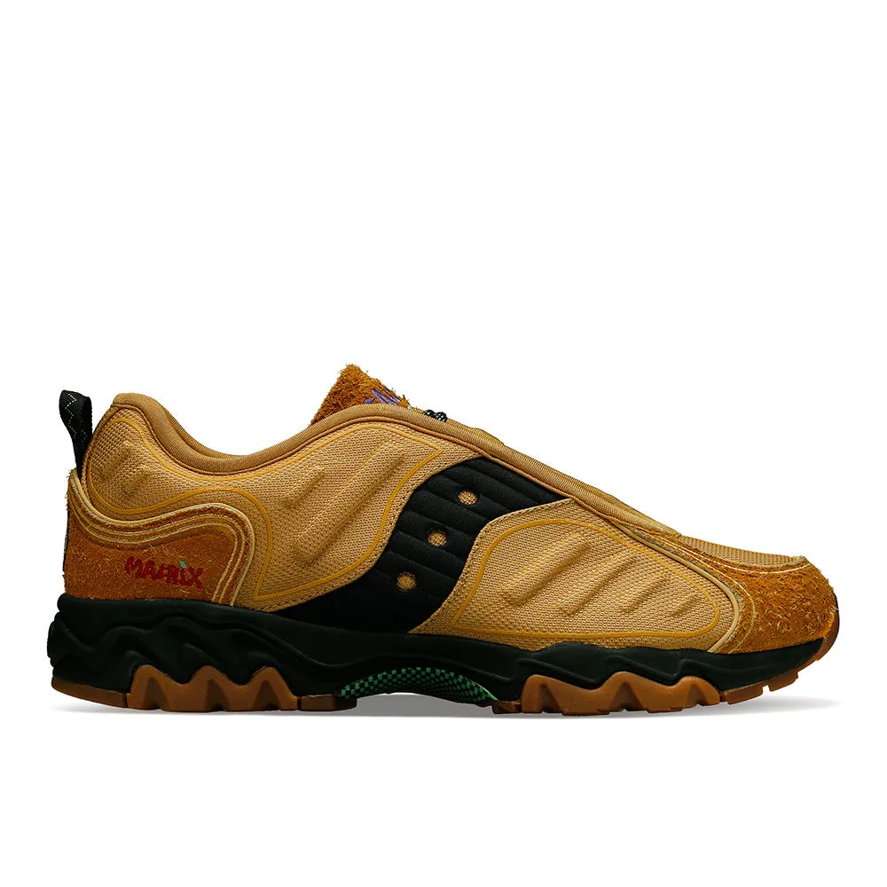 Velvet-Finish Colour Plus X Saucony Originals Matrix "Harvest Wheat"