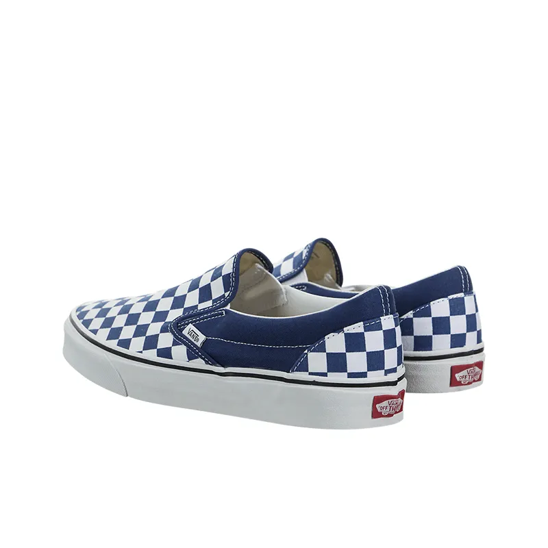 Ventilation holes Vans Classic Slip-On Unisex Sneaker Checkerboard Estate Blue/White