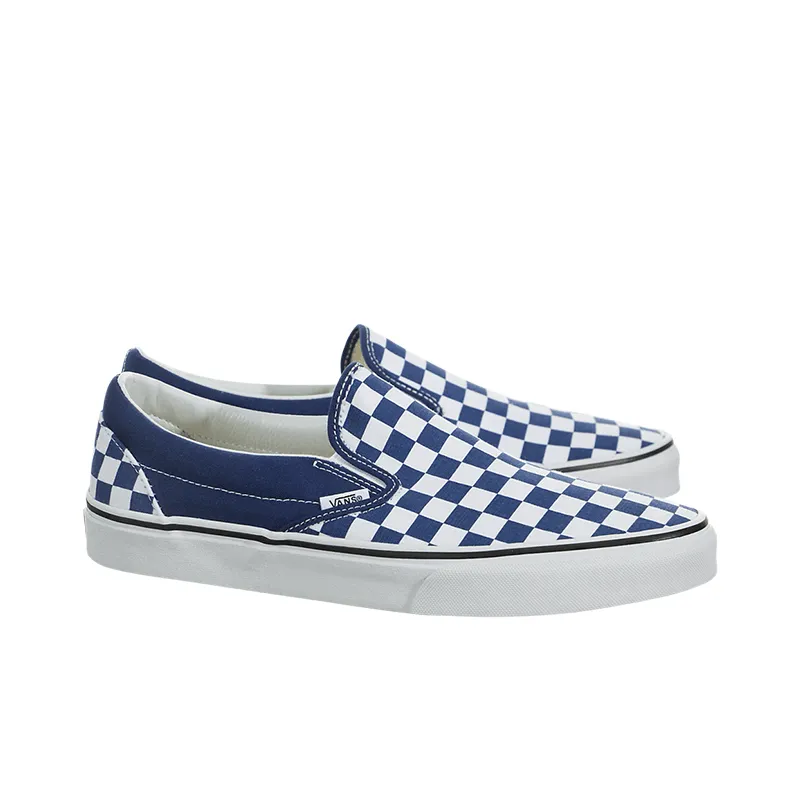 Ventilation holes Vans Classic Slip-On Unisex Sneaker Checkerboard Estate Blue/White