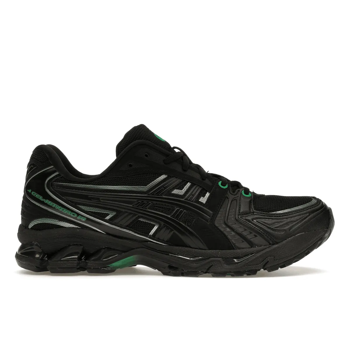 Versatile ASICS Gel-Kayano 14 8ON8 Black Green