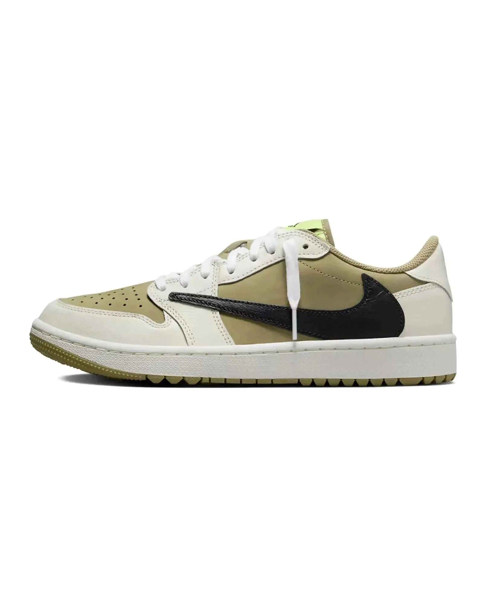 Versatile Design Nike Air Jordan 1 Retro Low Golf Travis Scott Neutral Olive