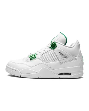 Nike Air Jordan 4 Retro Metallic Green Textile Upper Trend-setting wear