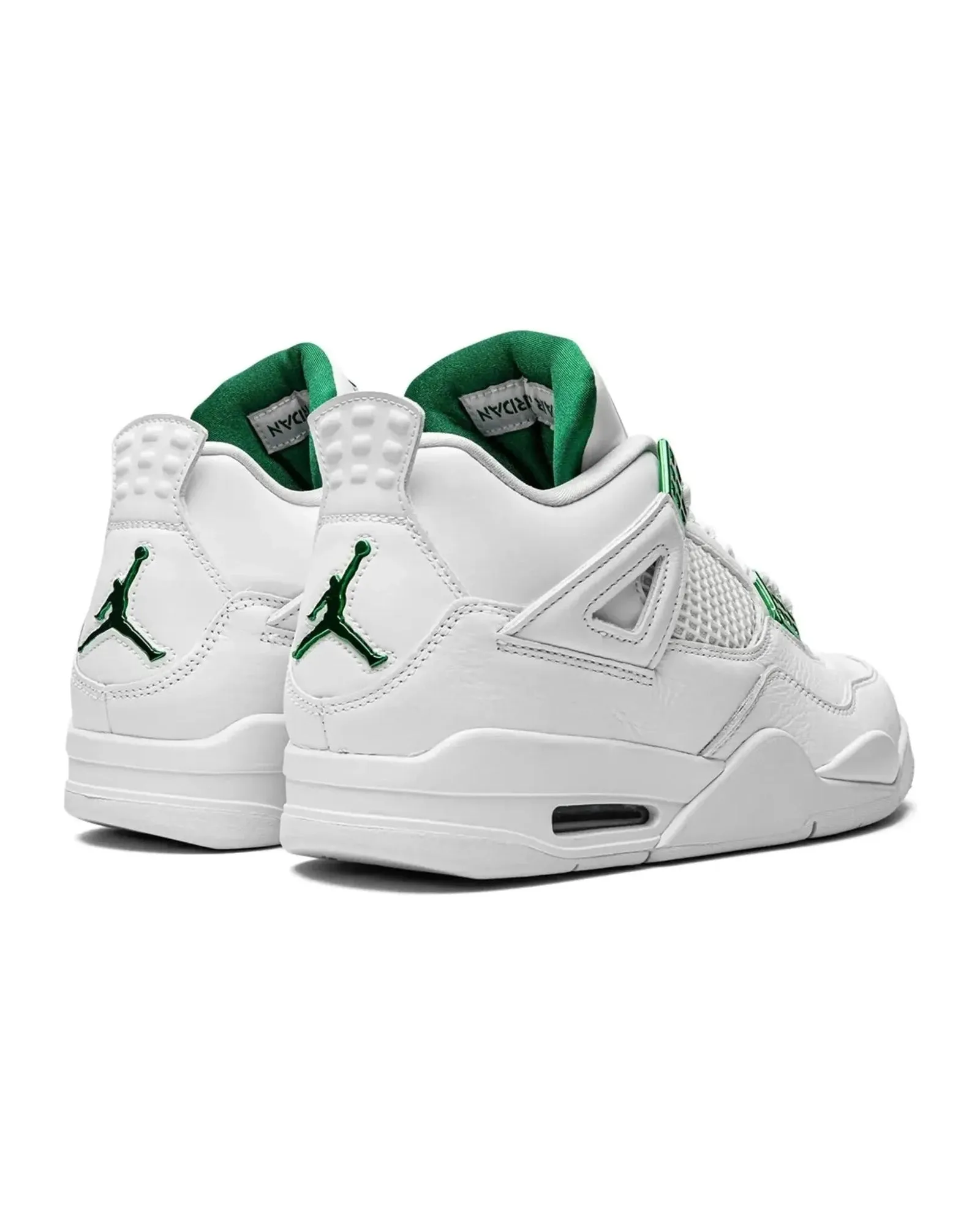 Versatile Silhouette Nike Air Jordan 4 Retro Metallic Green