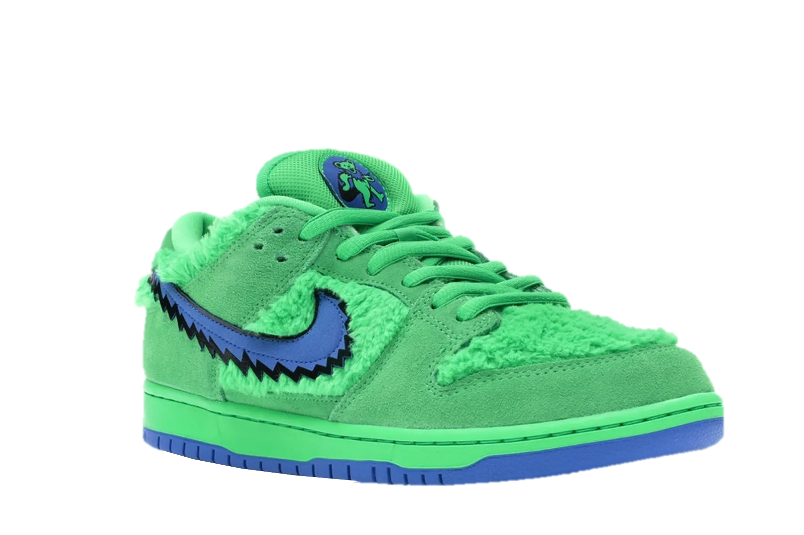Vibrant lining Grateful Dead Bears SB Dunk Low Green