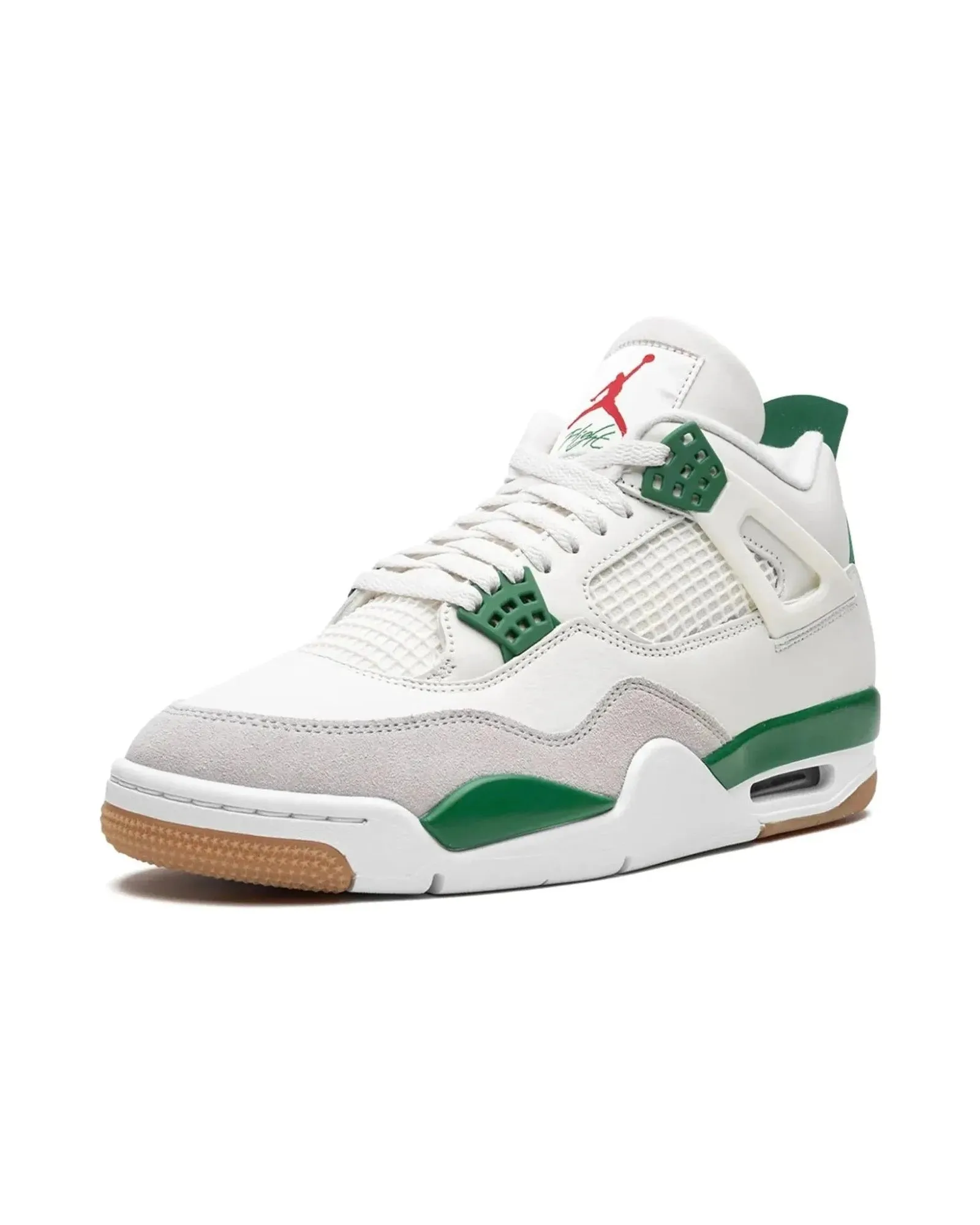 Vibrant lining Nike Air Jordan 4 Retro SB Pine Green