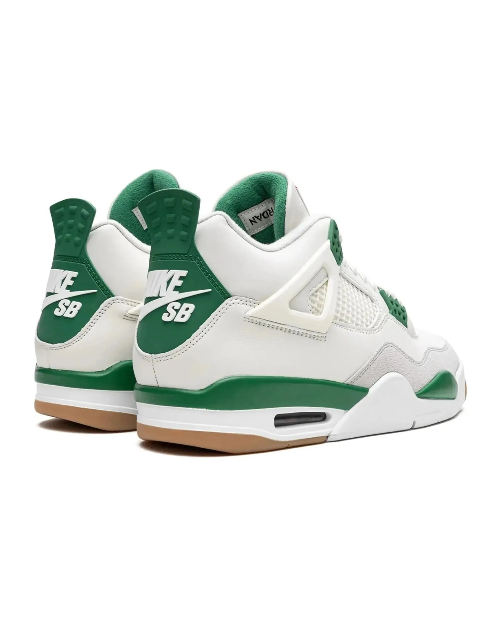 Vibrant lining Nike Air Jordan 4 Retro SB Pine Green