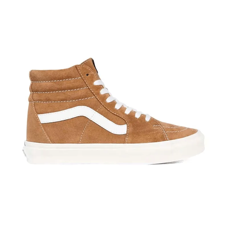 [VN0A4BV618M] Sk8-Hi Pig Suede Unisex Sneakers Logo-Print
