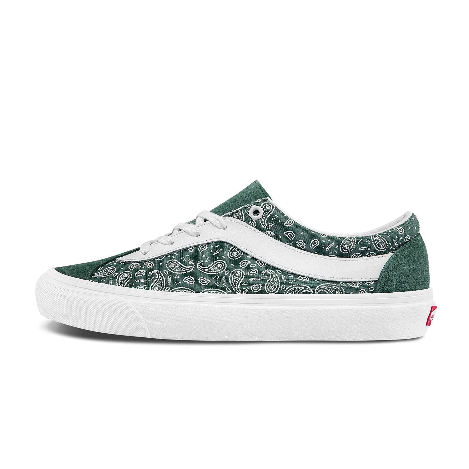 [VN0A5DYA8GR] Bold Ni 'Bandana - Jungle Green Unisex Sneakers Star Shine