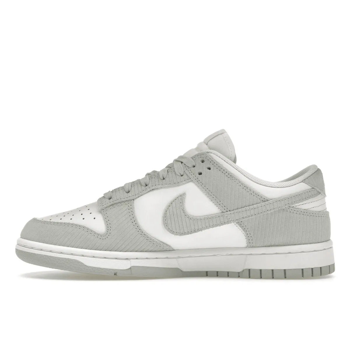 Walk Comfort Nike Dunk Low Light Silver Corduroy