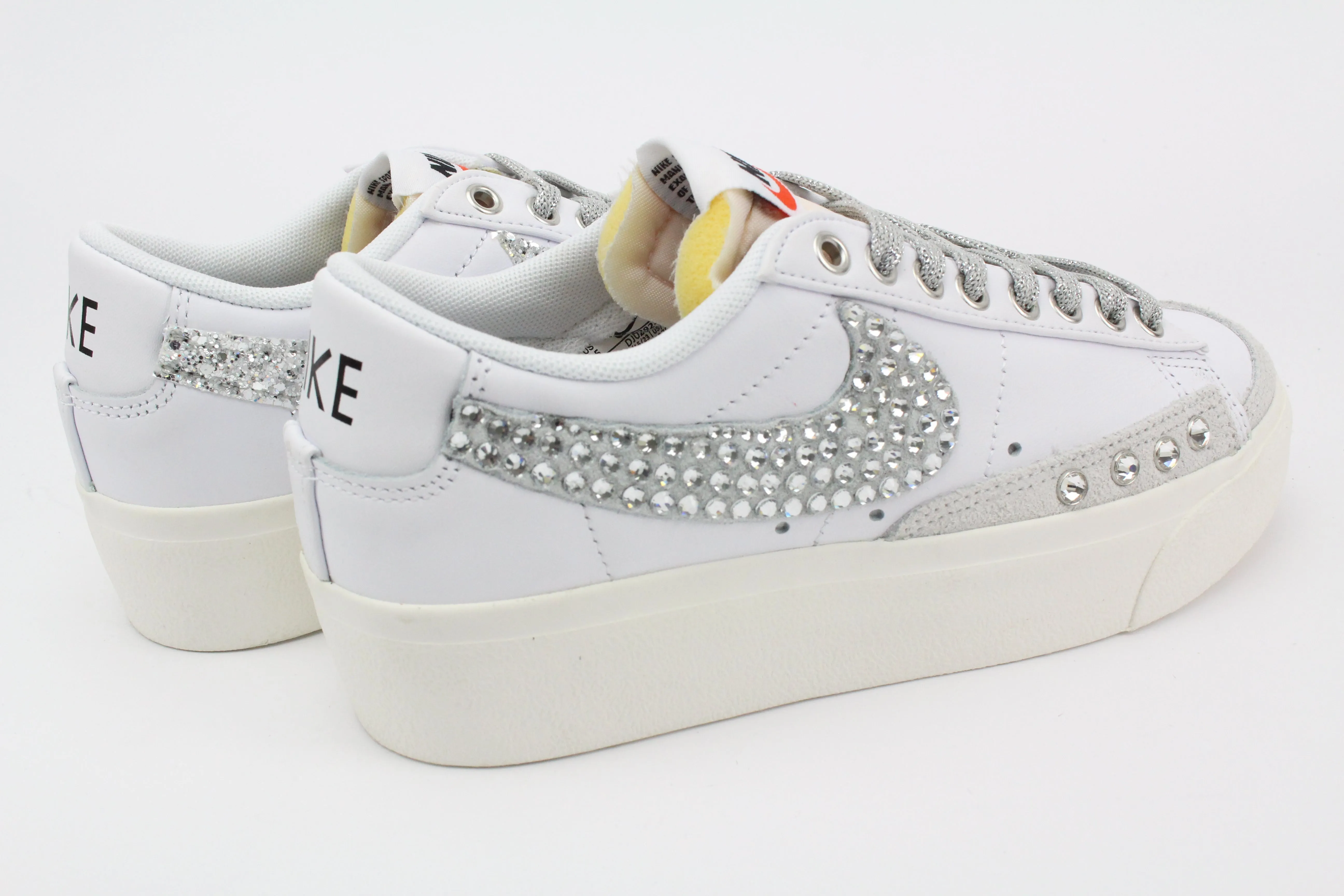 Walk Friendly Fit Nike Blazer Platform Total Strass