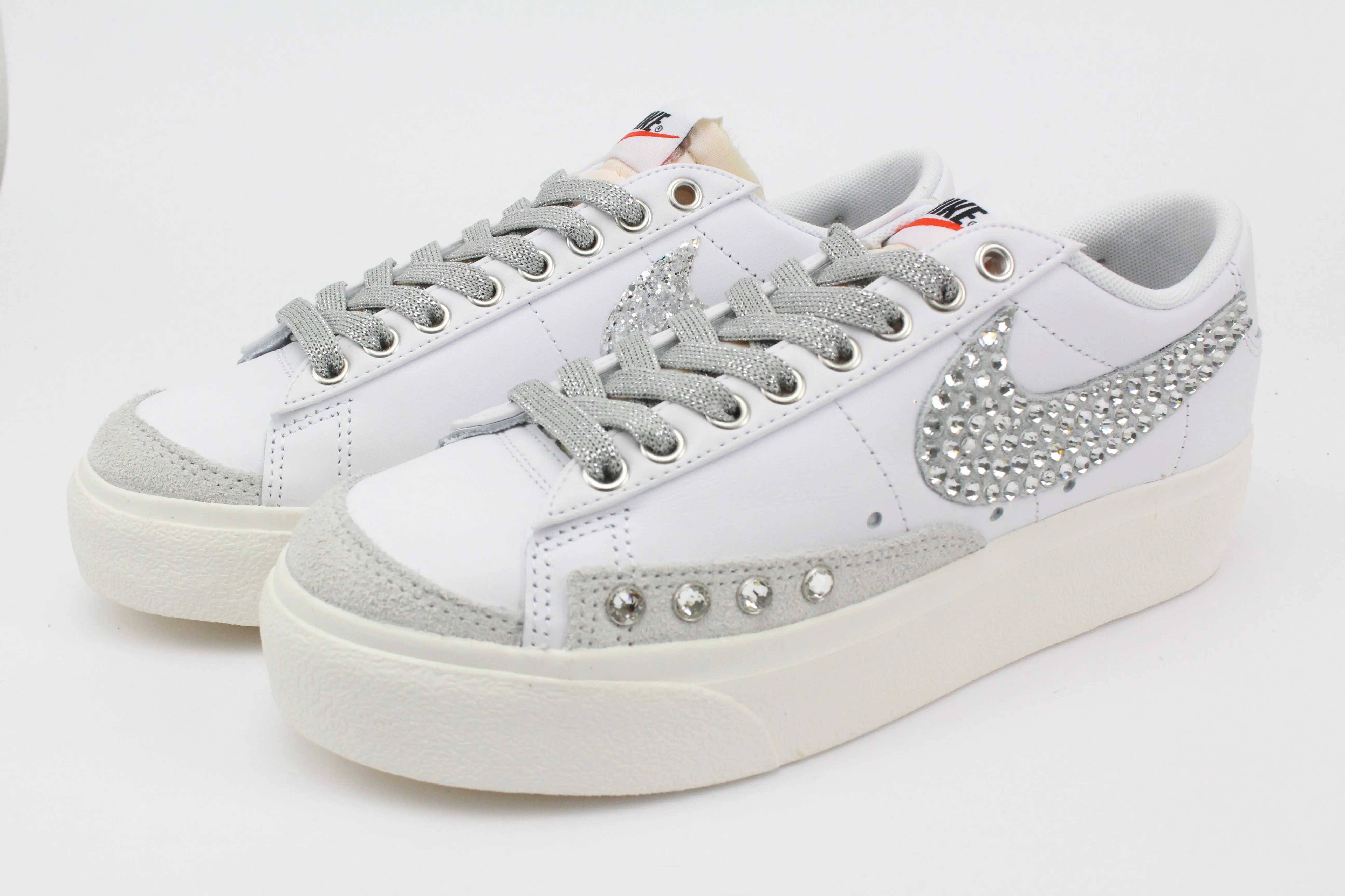 Walk Friendly Fit Nike Blazer Platform Total Strass