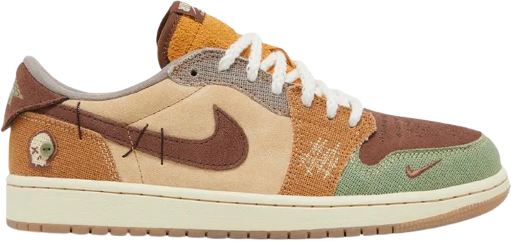 AJ 1 Low Voodoo Layered Design Easy Activity