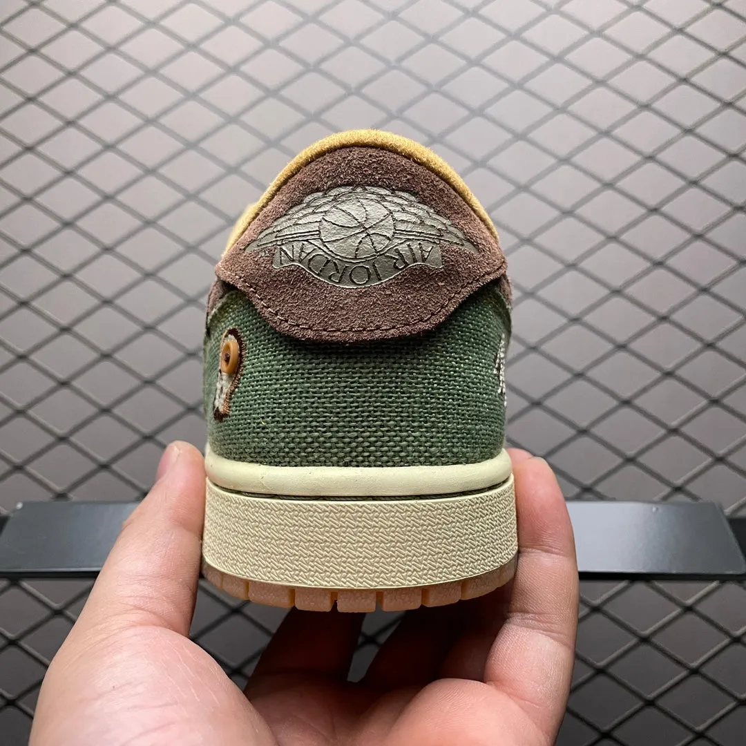 Wear resistant build AJ 1 Low Voodoo