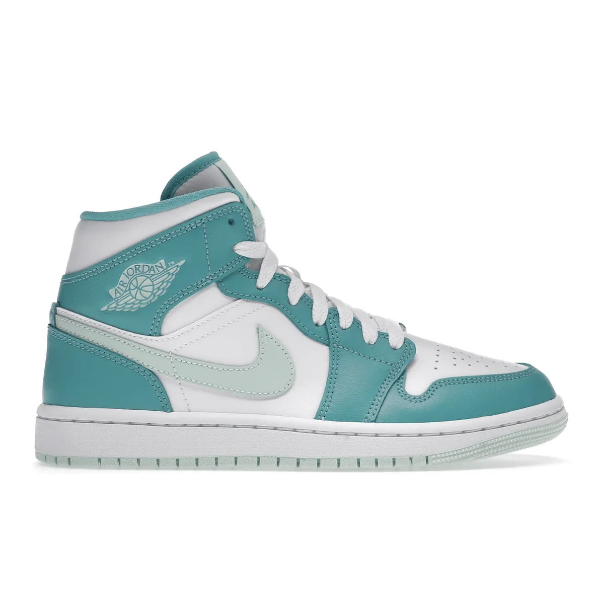 Air Jordan 1 Mid Washed Teal Comfortable Design