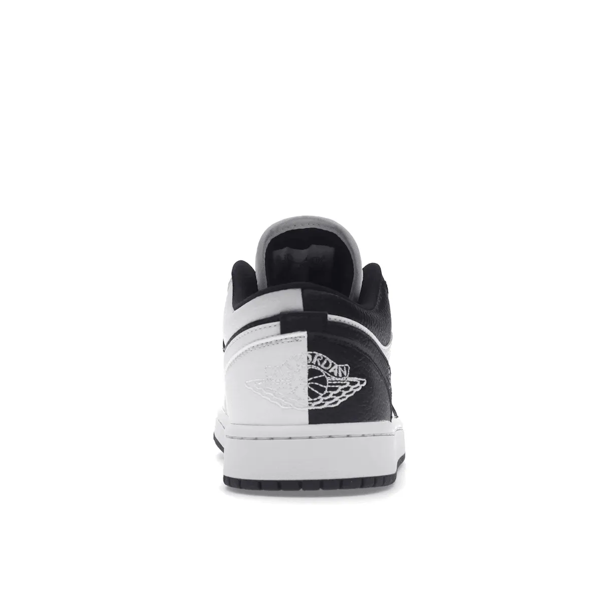 Well Fitted Air Jordan 1 Low SE Homage Split White Black