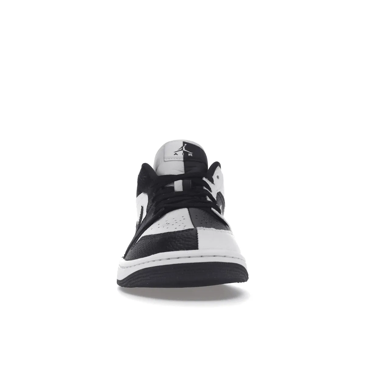 Well Fitted Air Jordan 1 Low SE Homage Split White Black
