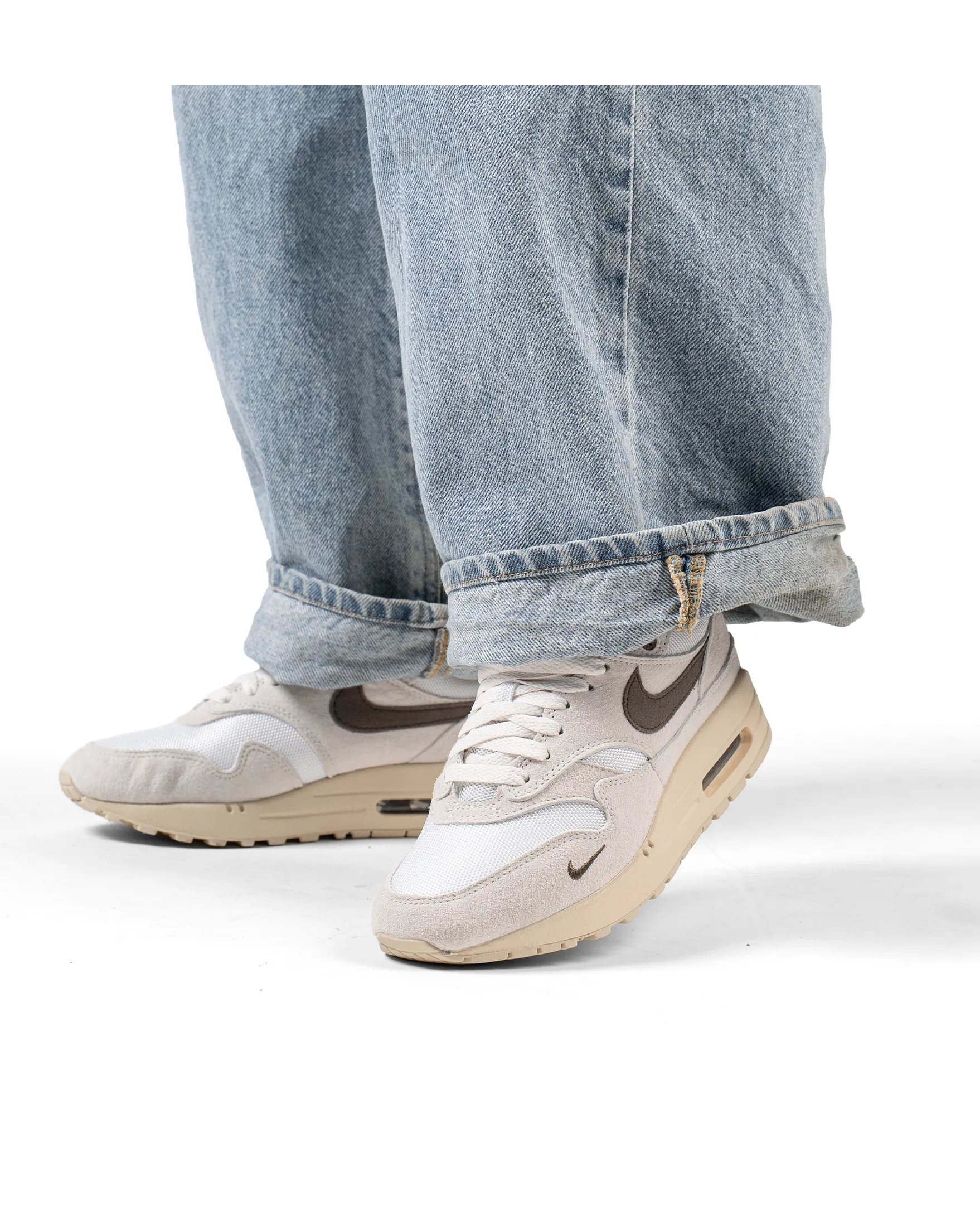Wide fit range Nike Air Max 1 Sail Ironstone