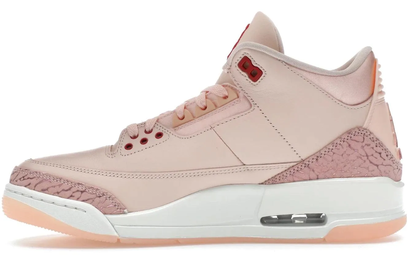 Wide toe box Air Jordan 3 Retro Valentine's Day Treat Yourself