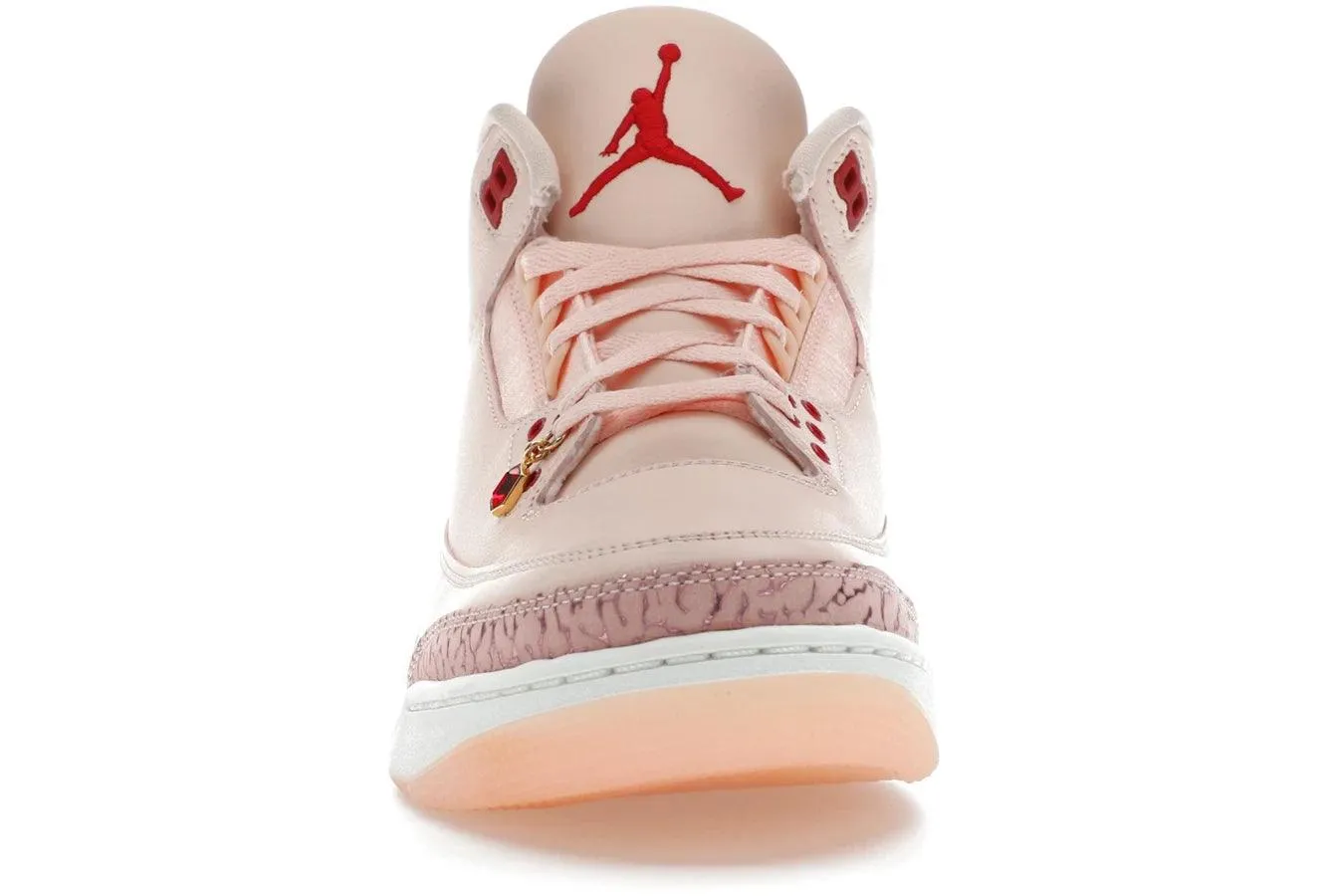 Wide toe box Air Jordan 3 Retro Valentine's Day Treat Yourself