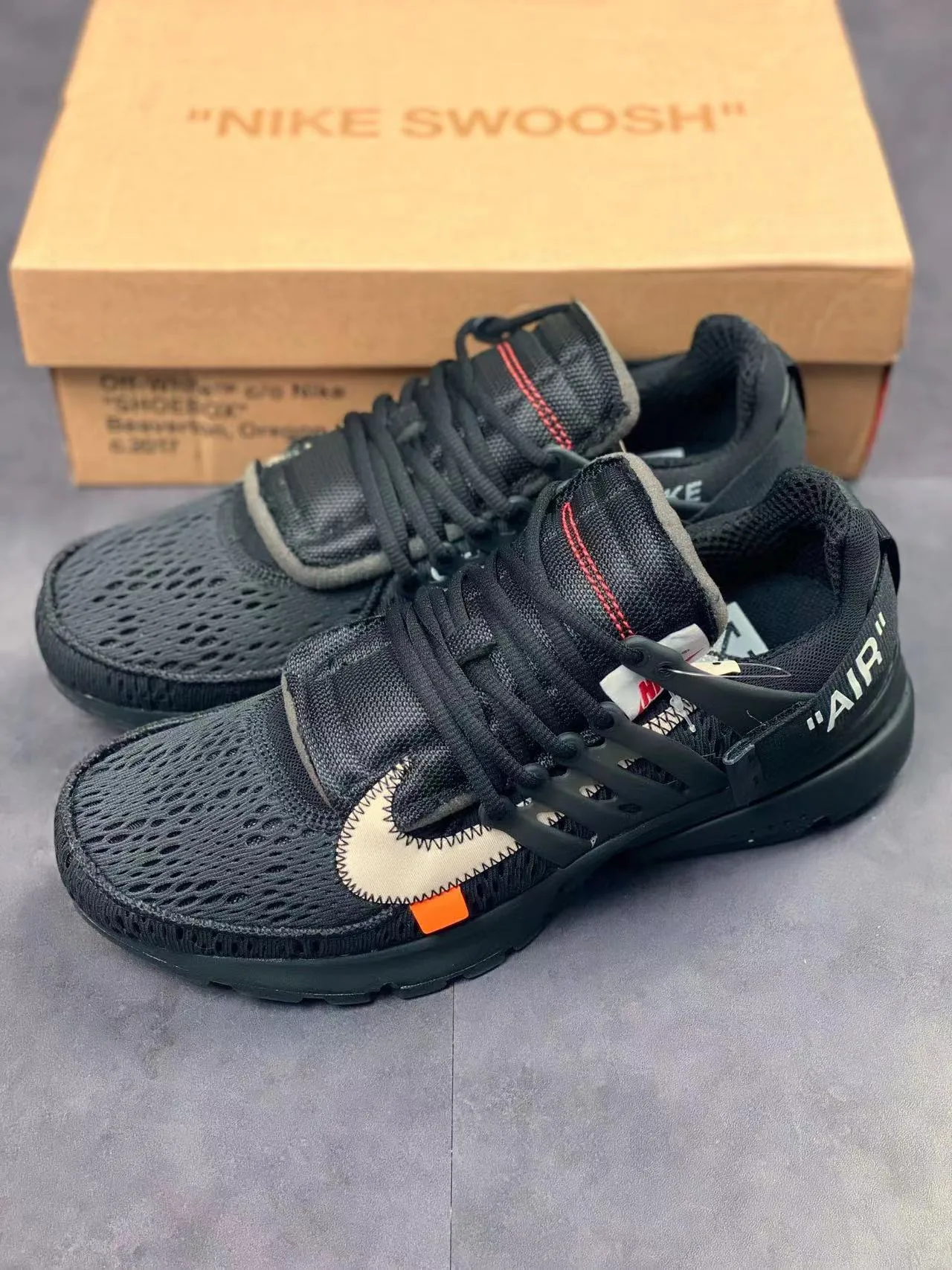 Wide toe space part section Presto X OW Black