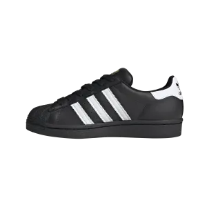Free Pace Abrasion resistant ADIDAS Superstar Junior in Black / White / Gold