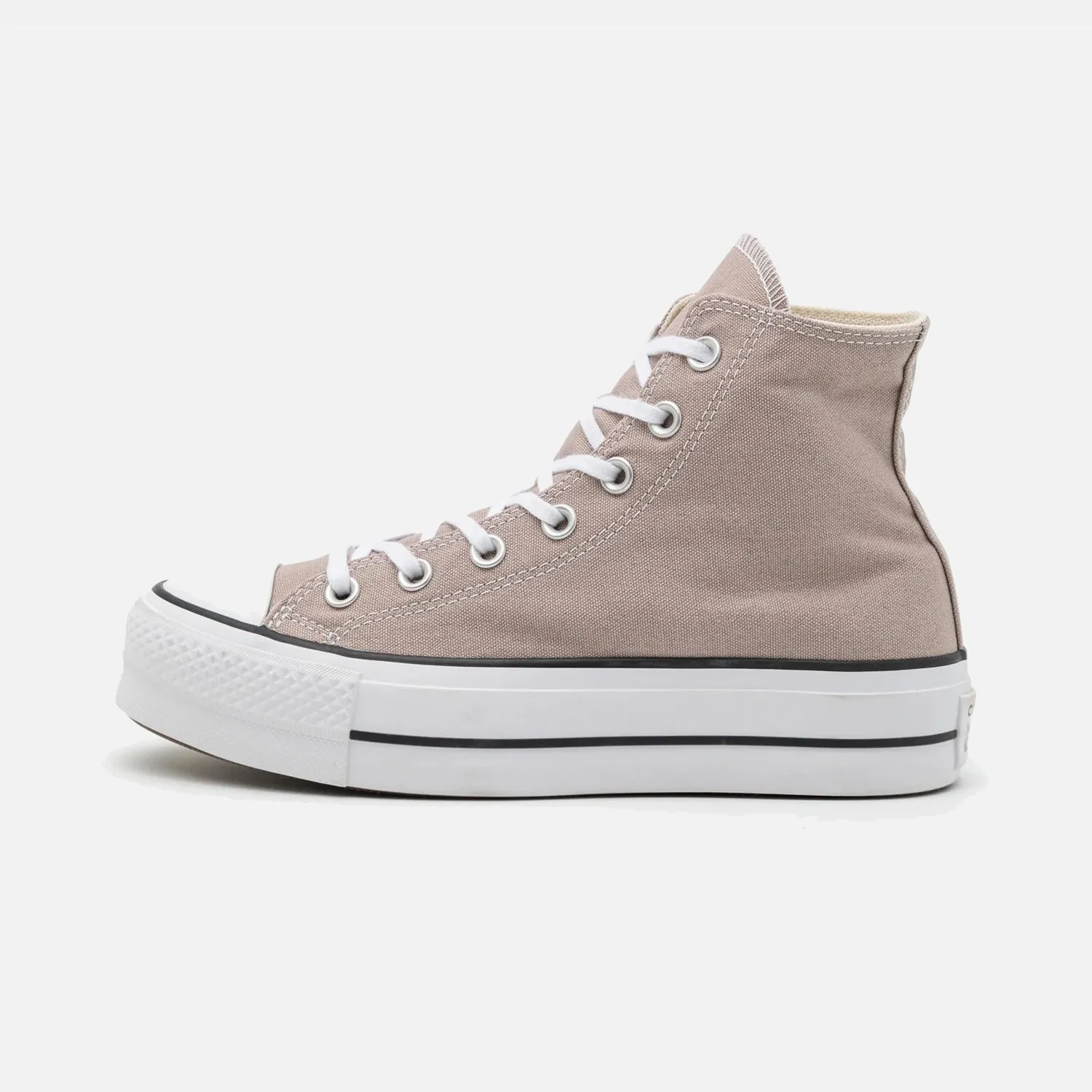 Women's Converse Chuck Taylor Lift Hi Light Stone quick - drying - technology shoes