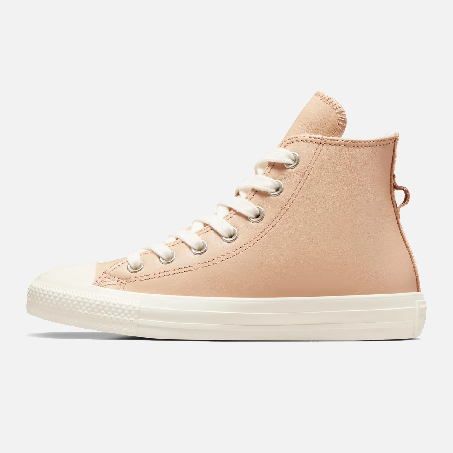running for fun shoes Women's Converse Chuck Taylor Tan Leather Sherpa
