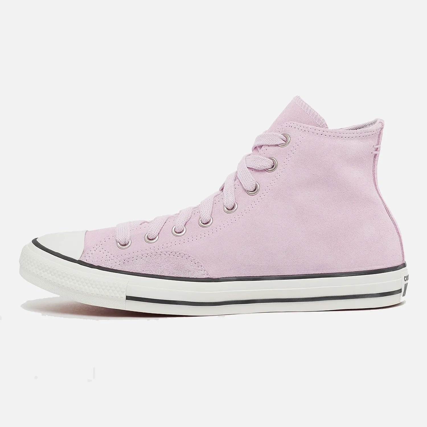 Women's Converse High Top Pink Suede Lightweight Fabric Concept