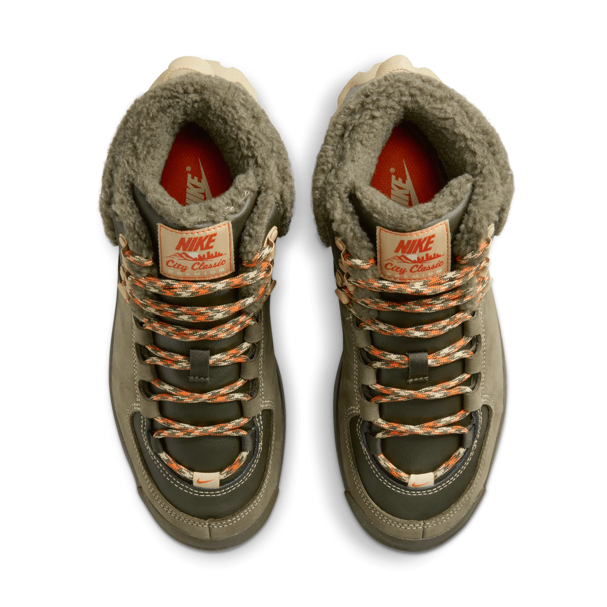 Women's Nike City Classic Boot PRM WP "Cargo Khaki Sesame" Foot Stability