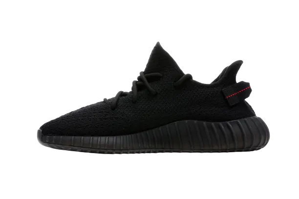 YZY Boost 350 V2 Black Red Ultimate cushioning