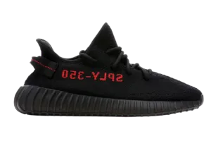 high - top ankle protection sports performance YZY Boost 350 V2 Black Red