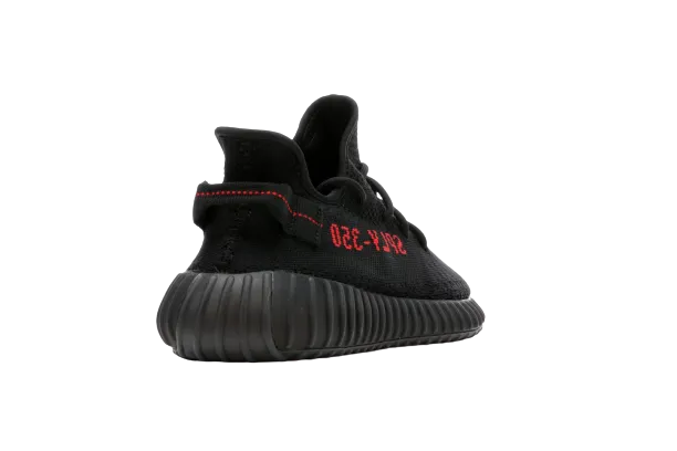 YZY Boost 350 V2 Black Red Ultimate cushioning
