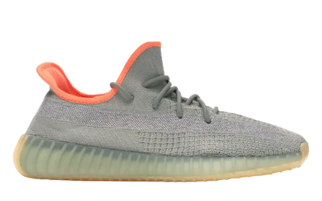 YZY Boost 350 V2 Desert Sage heel - cup running shoes Group - running