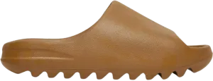 logo - buttoned shoes veteran - run YZY Slide Ochre