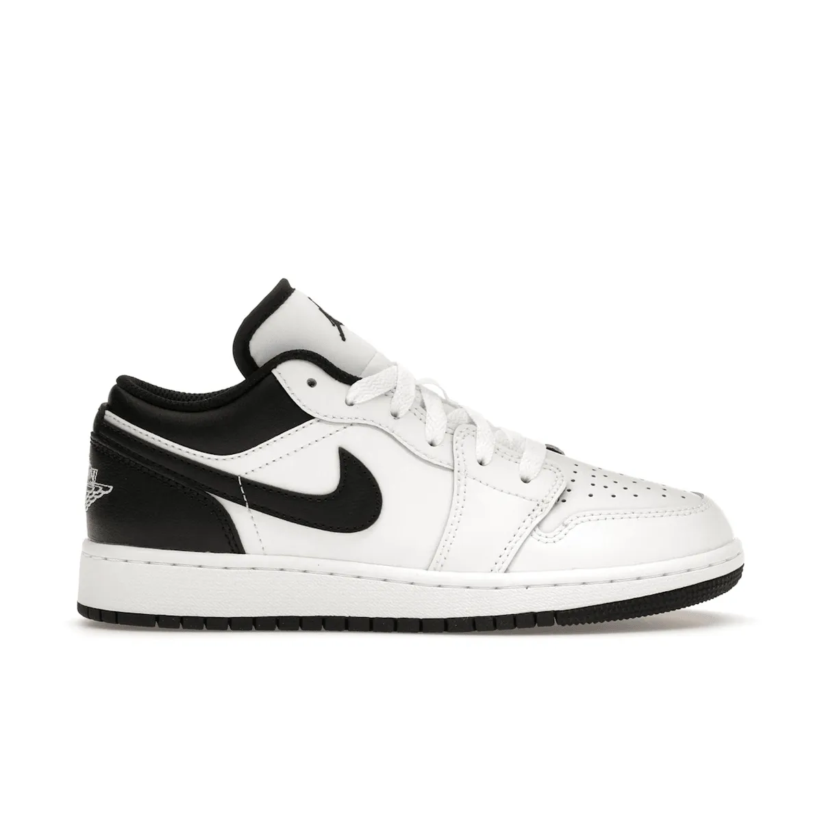Zero Gap Fit Air Jordan 1 Low White Black
